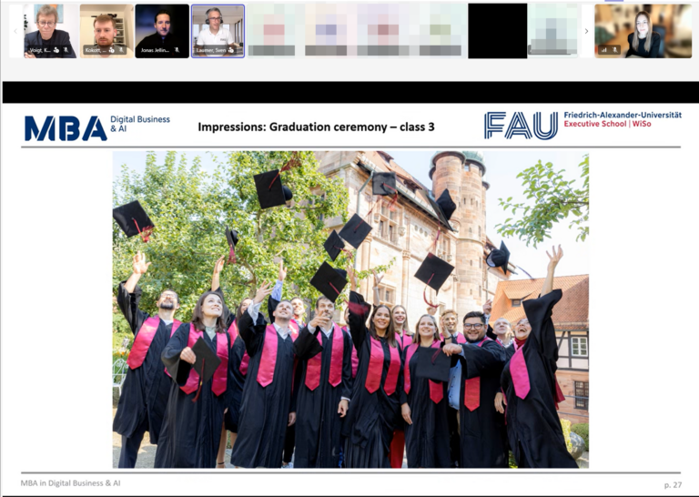 MBA Digital Business & AI information event on March 3